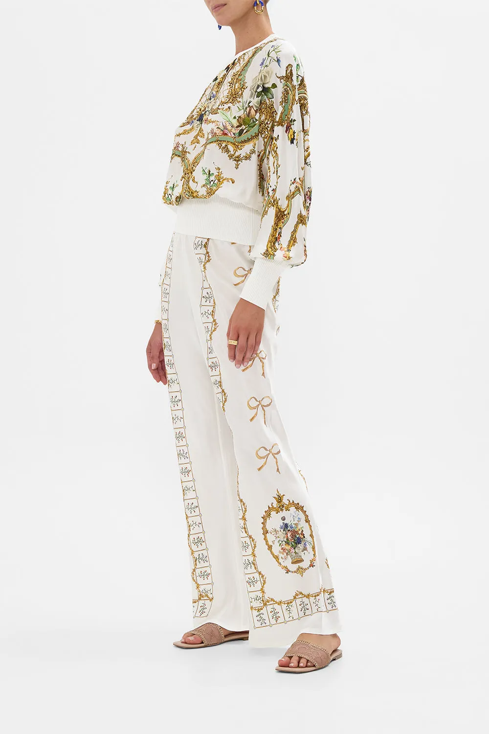 BIAS CUT DRAWSTRING PANT DRESSING ROOM DRAMA sold by Camilla product image thumbnail 4