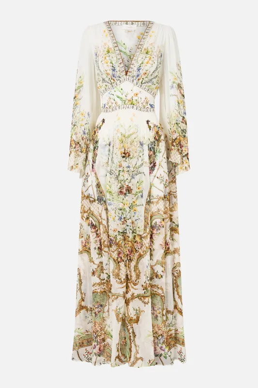 FLARED SLEEVE DRESS DRESSING ROOM DRAMA sold by Camilla