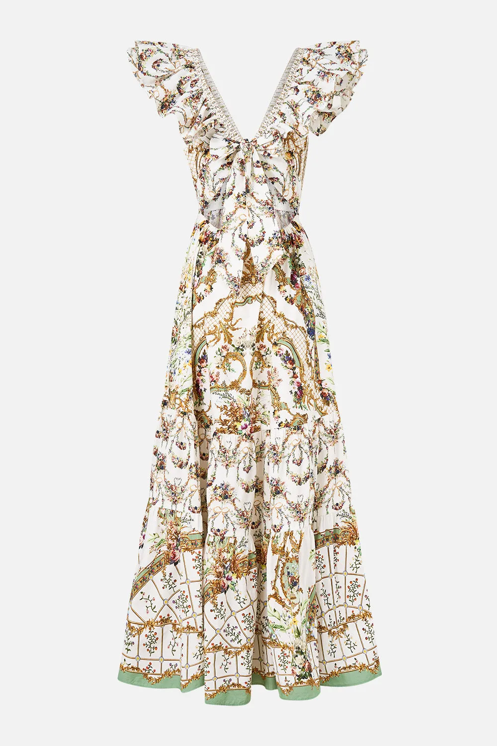 TIERED DRESS WITH NECK FRILL DRESSING ROOM DRAMA sold by Camilla product image thumbnail 2