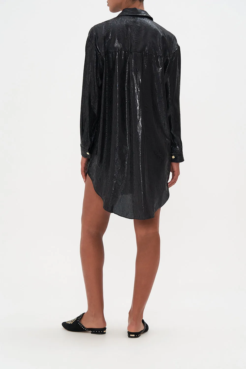 SHIRT TUNIC WITH POCKETS SHADOWS OF ARMADA sold by Camilla product image thumbnail 2