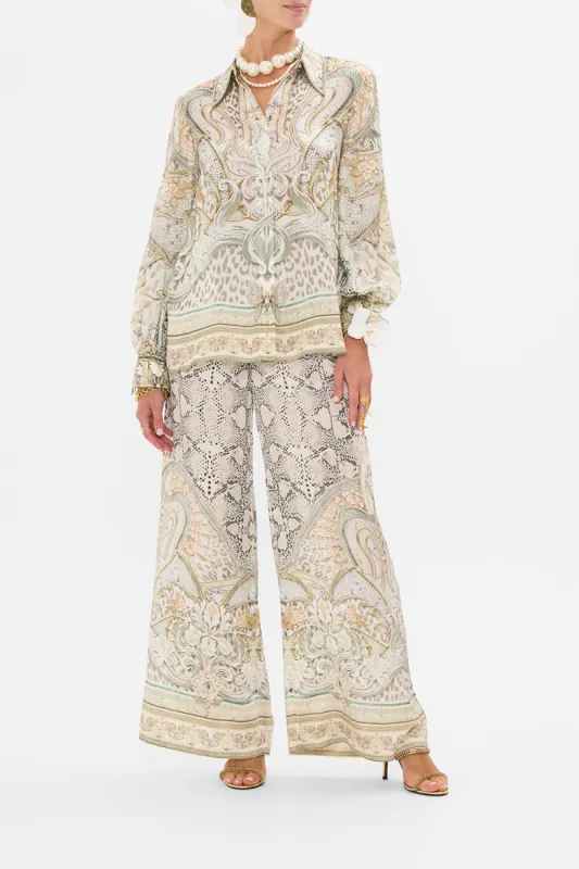 CURVED COLLAR BLOUSE IVORY TOWER TALES sold by Camilla