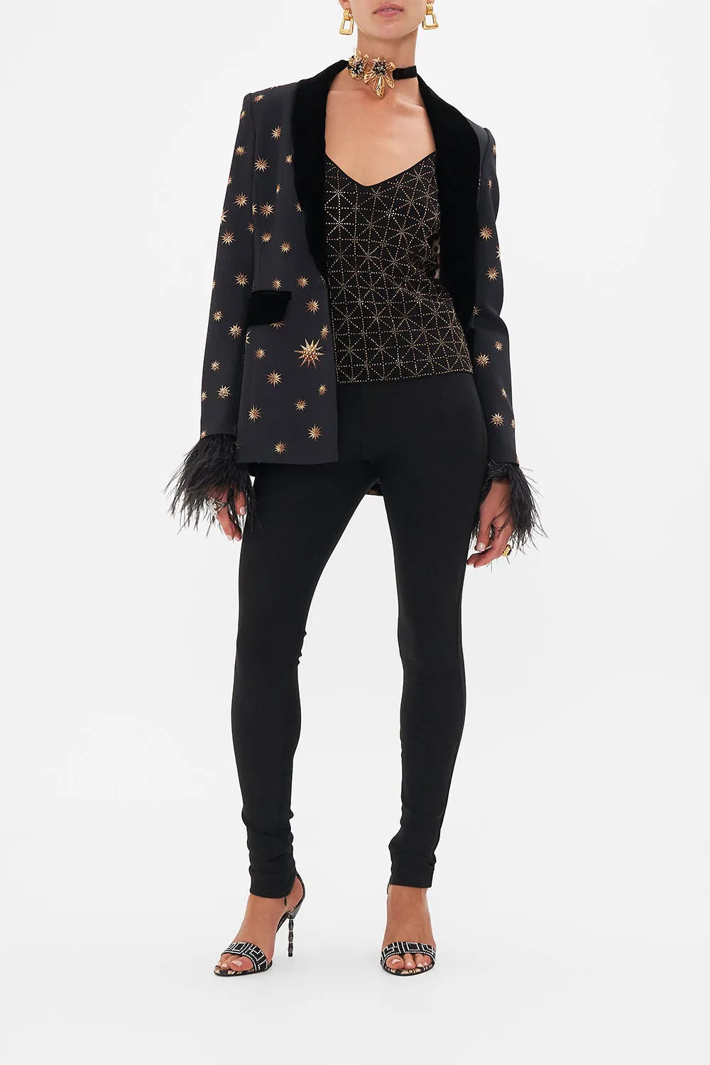 HARDWARE STRAP KNIT CAMI SOUL OF A STAR GAZER sold by Camilla product image thumbnail 5