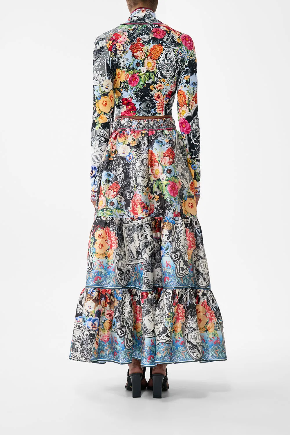 CROPPED JERSEY TURTLENECK FLOWER SHOWERS sold by Camilla product image thumbnail 2