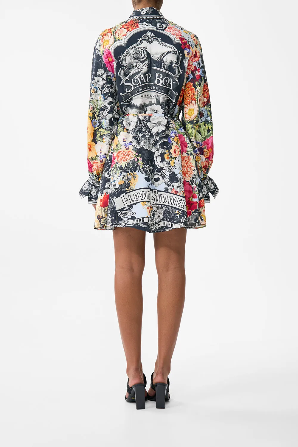 SHIFT SHIRT DRESS FLOWER SHOWERS sold by Camilla product image thumbnail 2