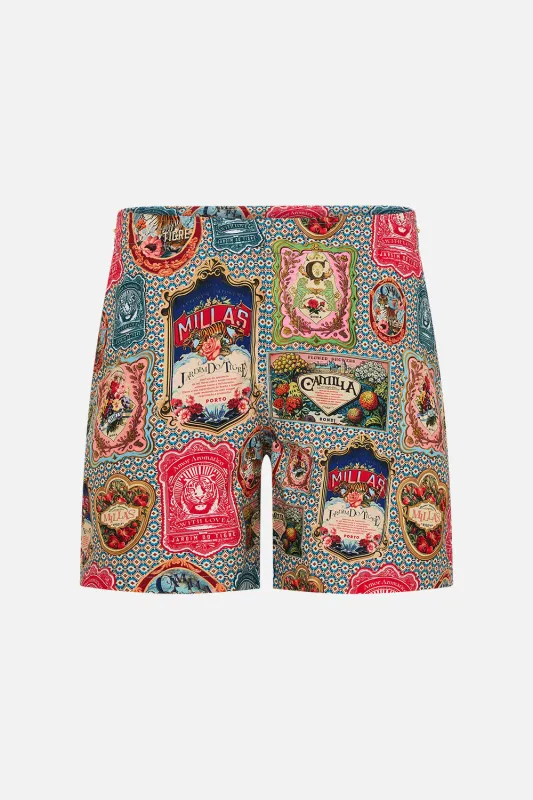 MID LENGTH BOARDSHORT WITH FIXED WAIST SOAP OPERA sold by Camilla