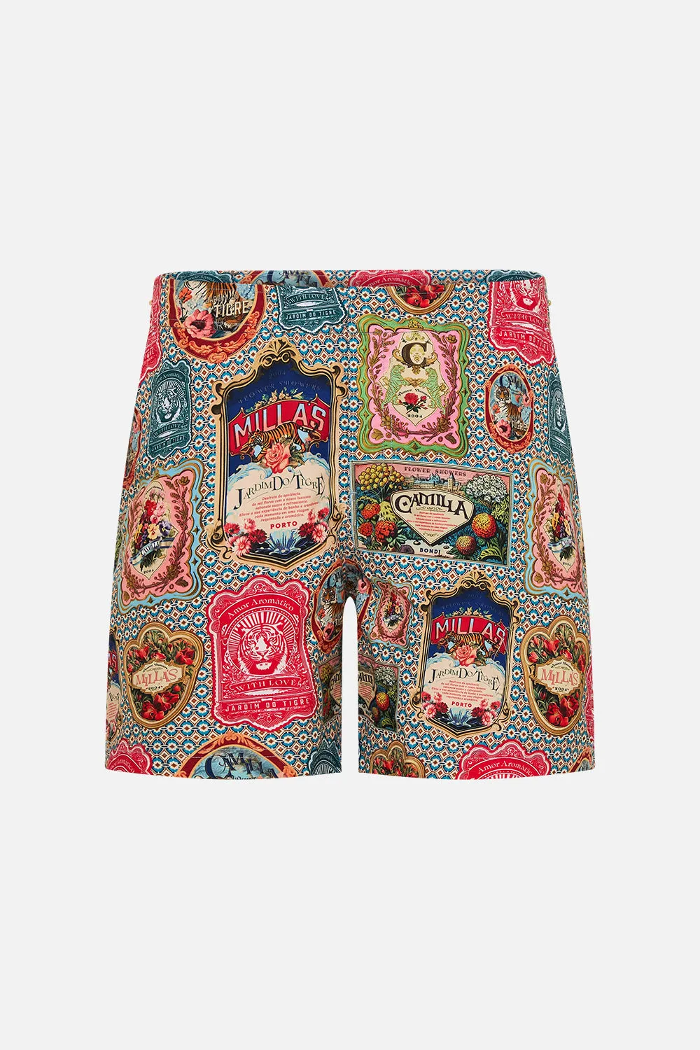 MID LENGTH BOARDSHORT WITH FIXED WAIST SOAP OPERA sold by Camilla