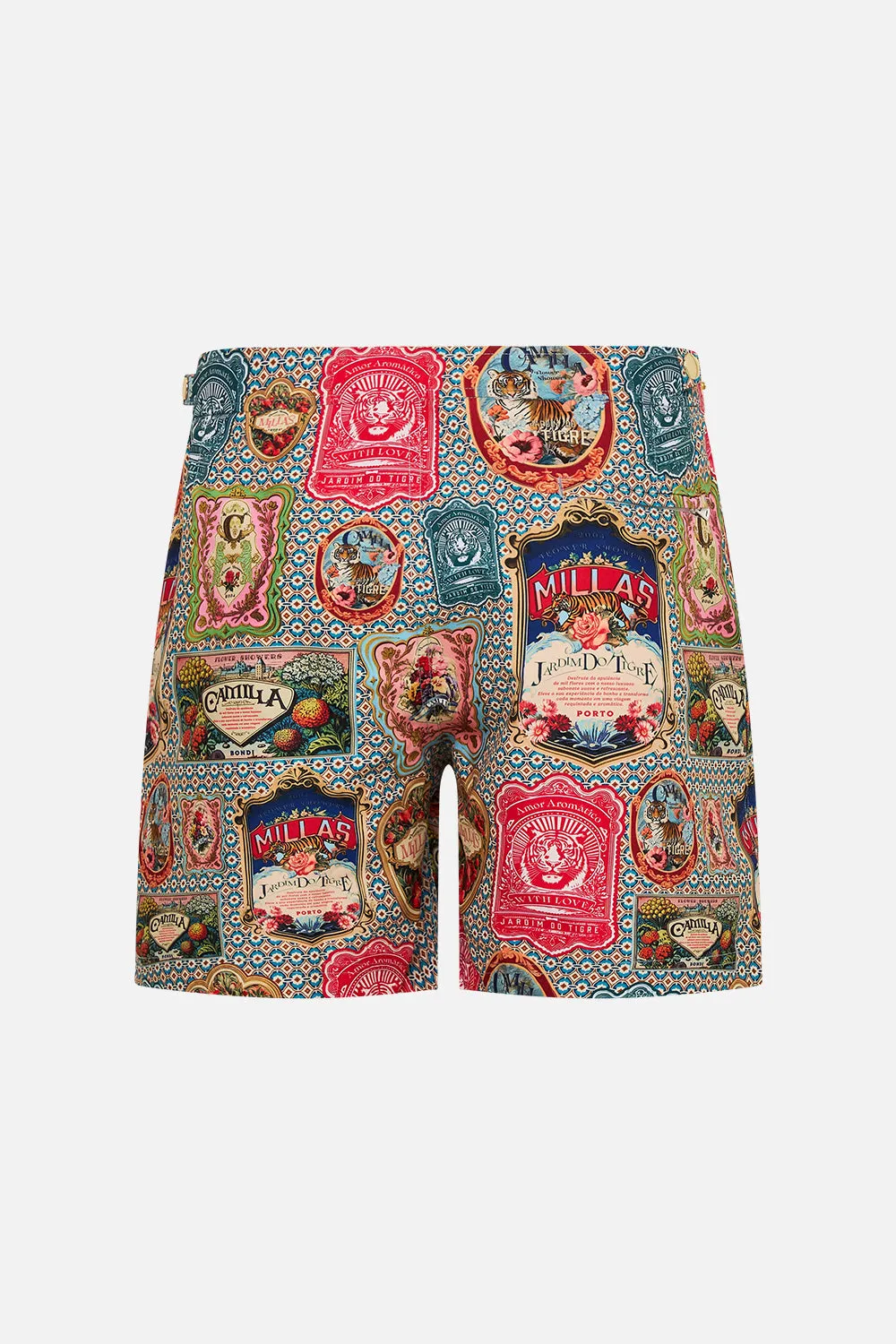 MID LENGTH BOARDSHORT WITH FIXED WAIST SOAP OPERA sold by Camilla product image thumbnail 2