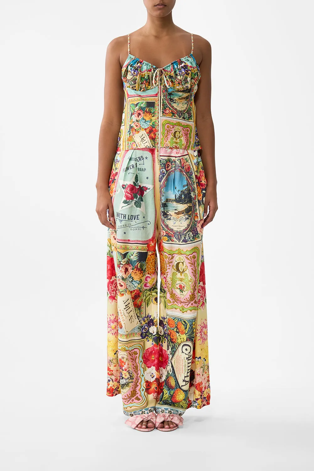 TUCK FRONT PANT SOAP OPERA sold by Camilla