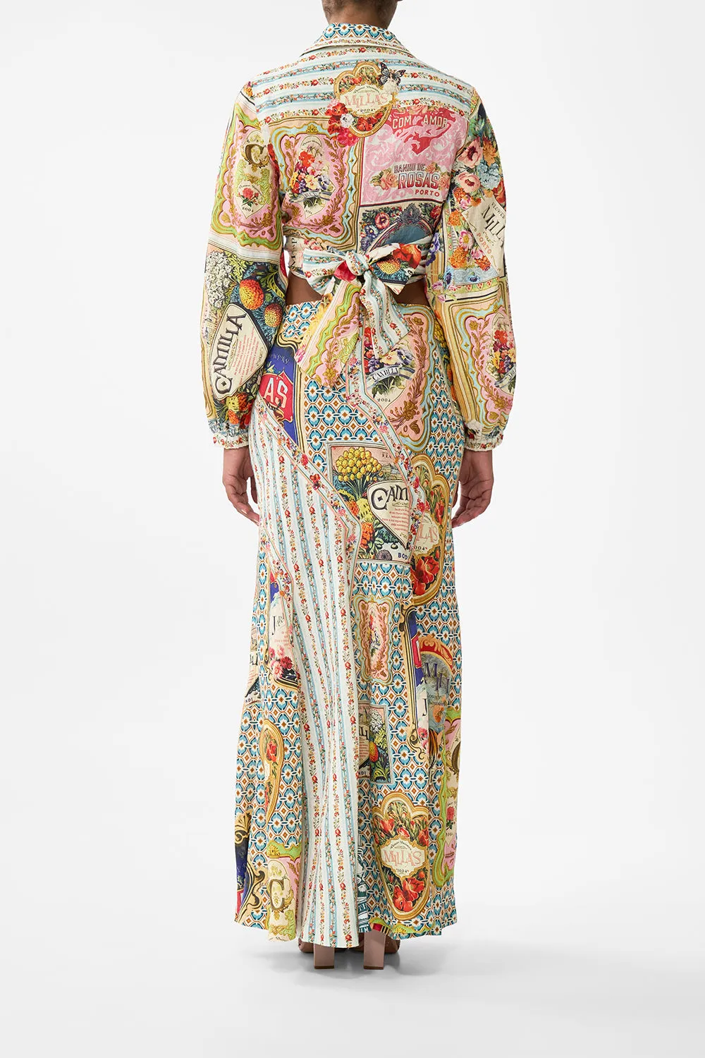 CROPPED WRAP SHIRT SOAP OPERA sold by Camilla product image thumbnail 2