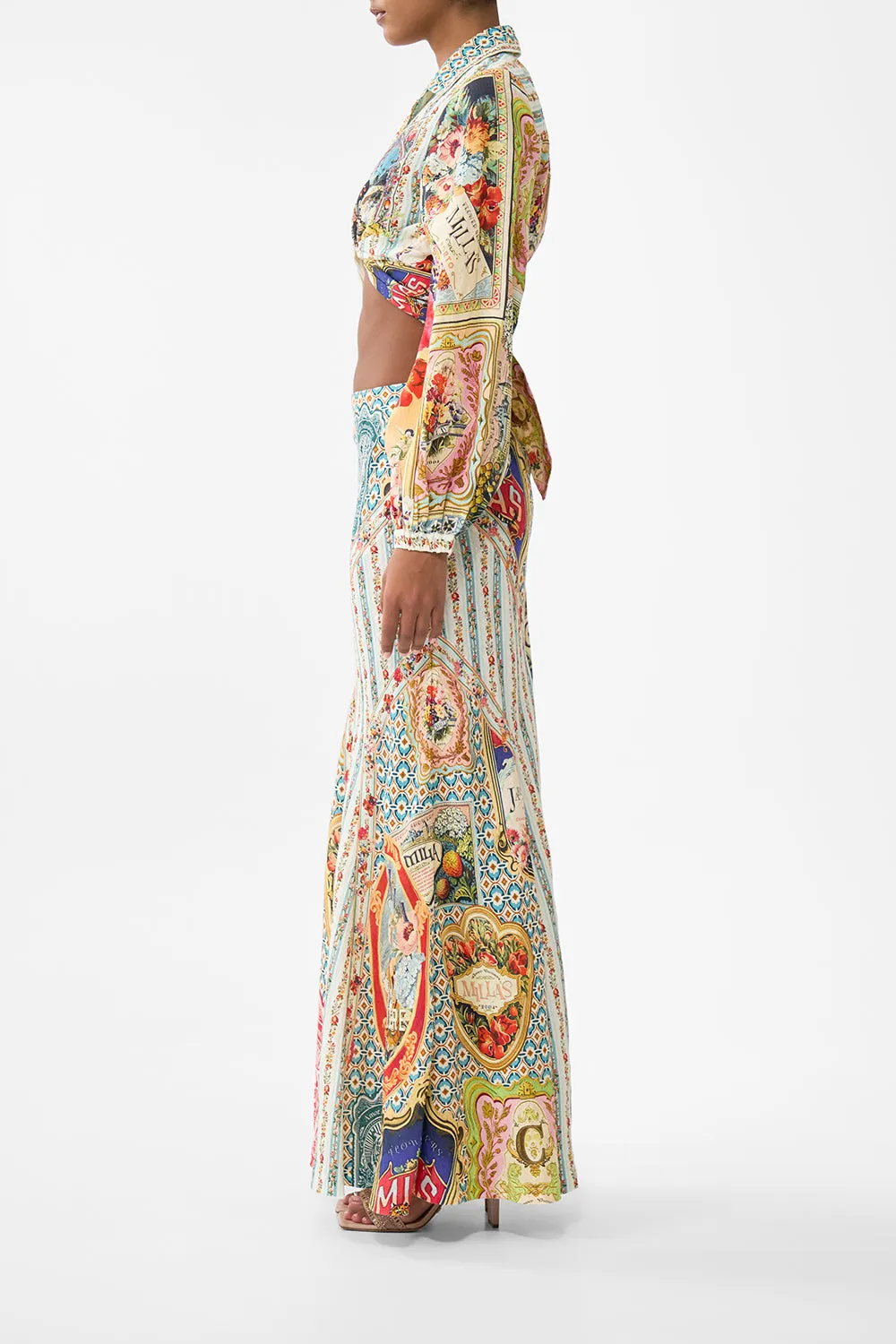 CROPPED WRAP SHIRT SOAP OPERA sold by Camilla product image thumbnail 4