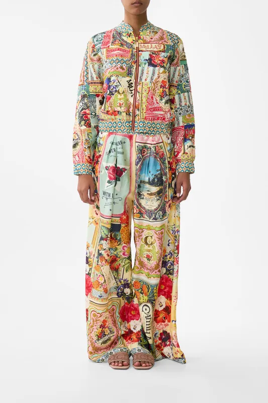 BOMBER JACKET SOAP OPERA made by Camilla