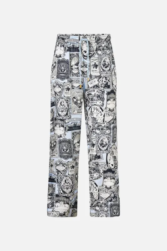 LOUNGE PANT WITH ELASTIC WAIST FLOWER SHOWERS sold by Camilla