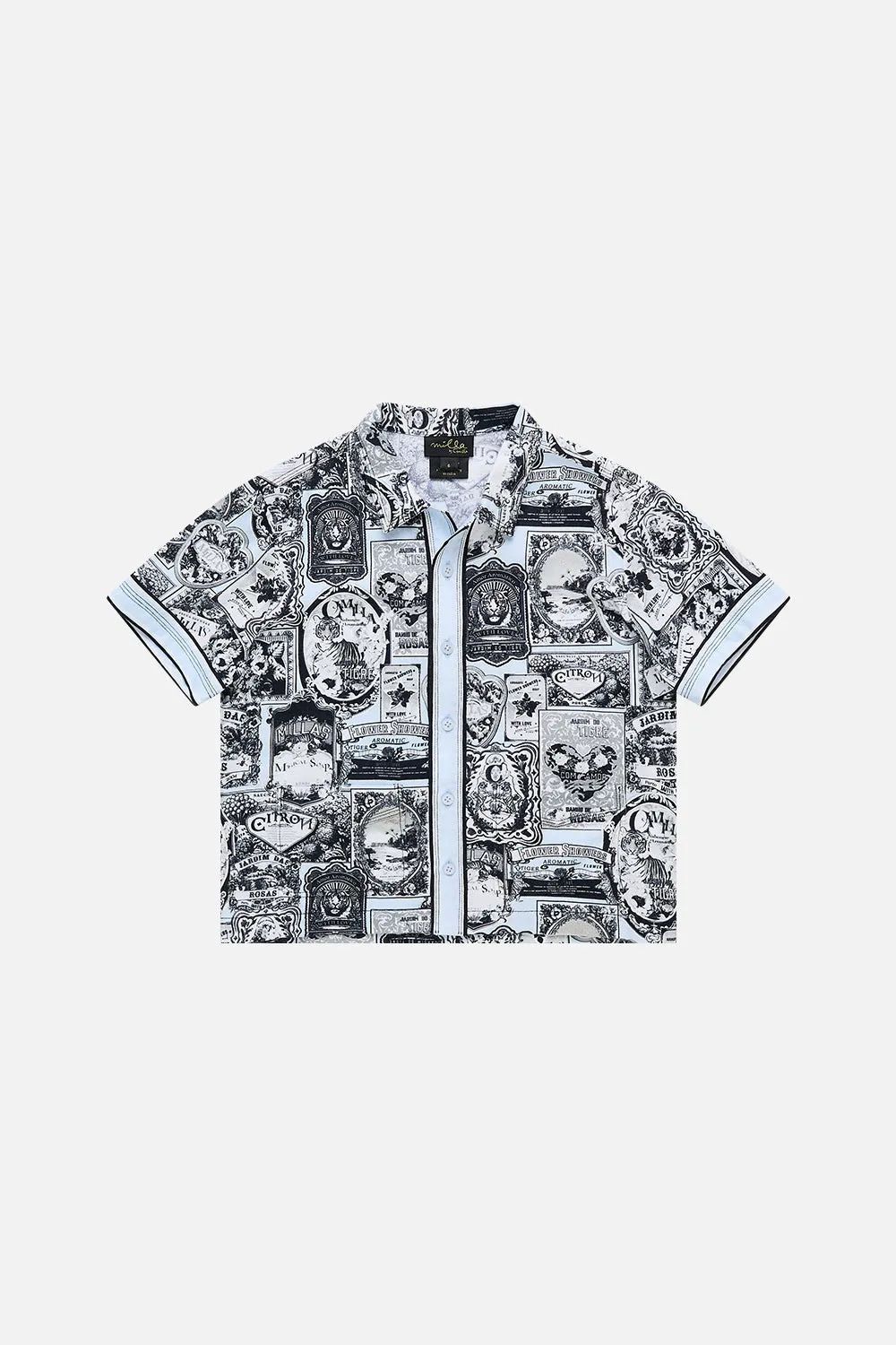 BOYS SHORT SLEEVE CABANA SHIRT 4-10 FLOWER SHOWERS sold by Camilla