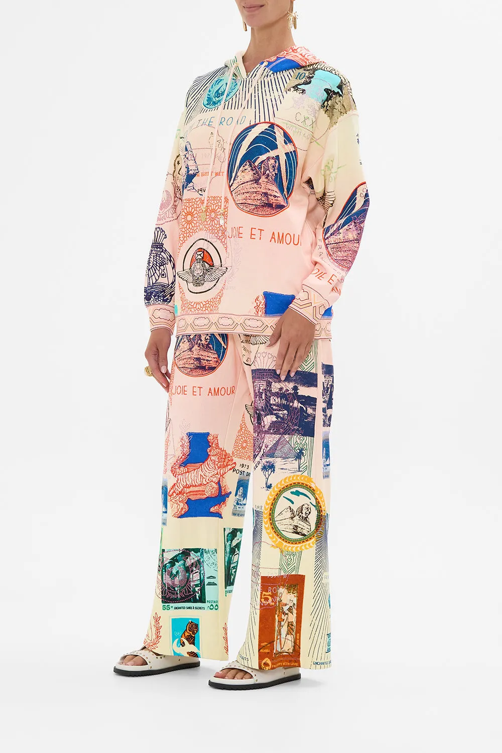 HOODY WITH POCKETS HAUTE PASSPORT sold by Camilla product image thumbnail 4