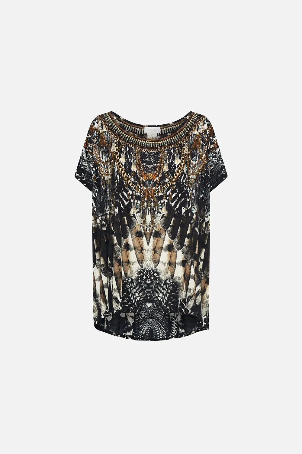 LOOSE FIT TEE NIGHT OWL sold by Camilla product image thumbnail 3