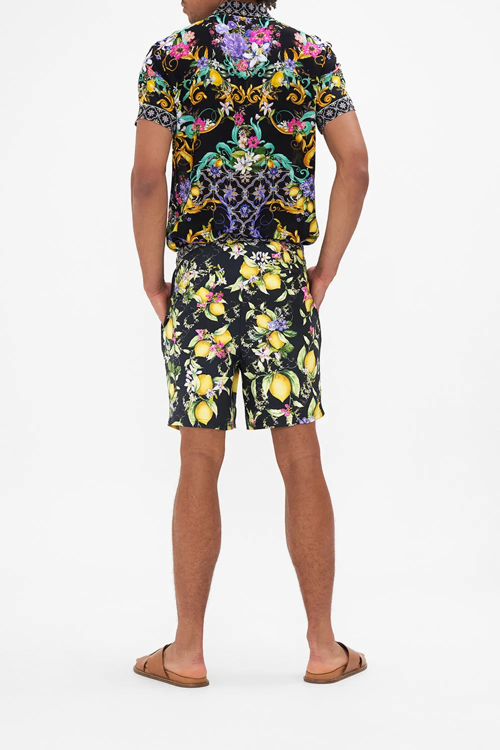 RELAXED BAGGY WALK SHORT MEET ME IN MARCHESA sold by Camilla product image thumbnail 2