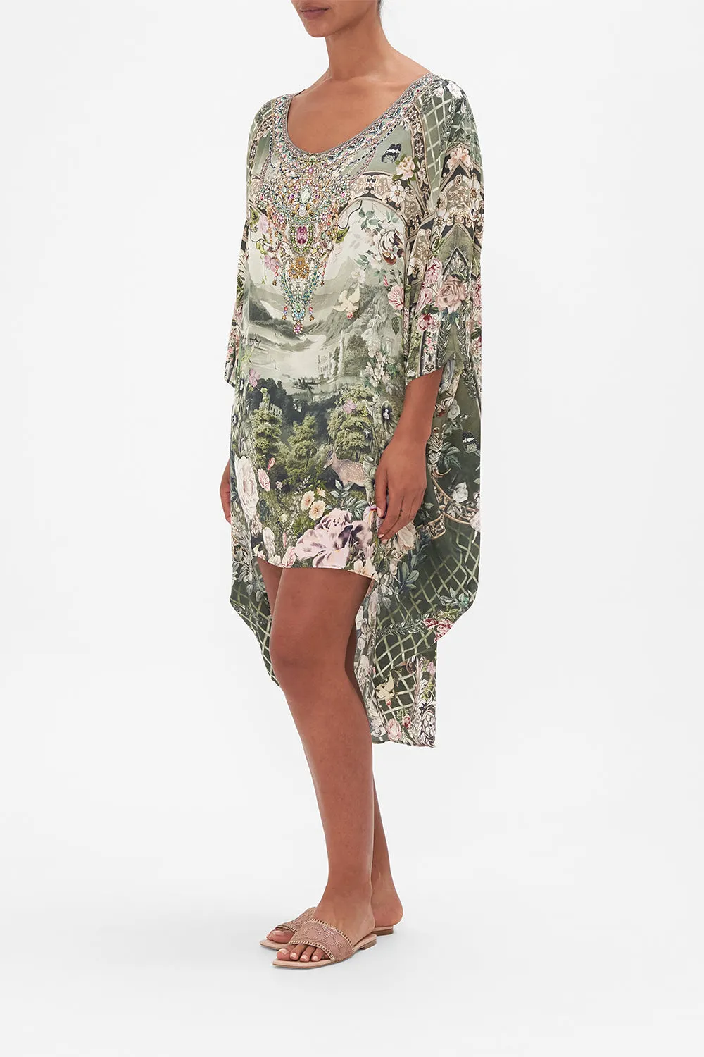 SCOOP BACK HEM DRESS GARDEN OF GOOD FORTUNE sold by Camilla product image thumbnail 4