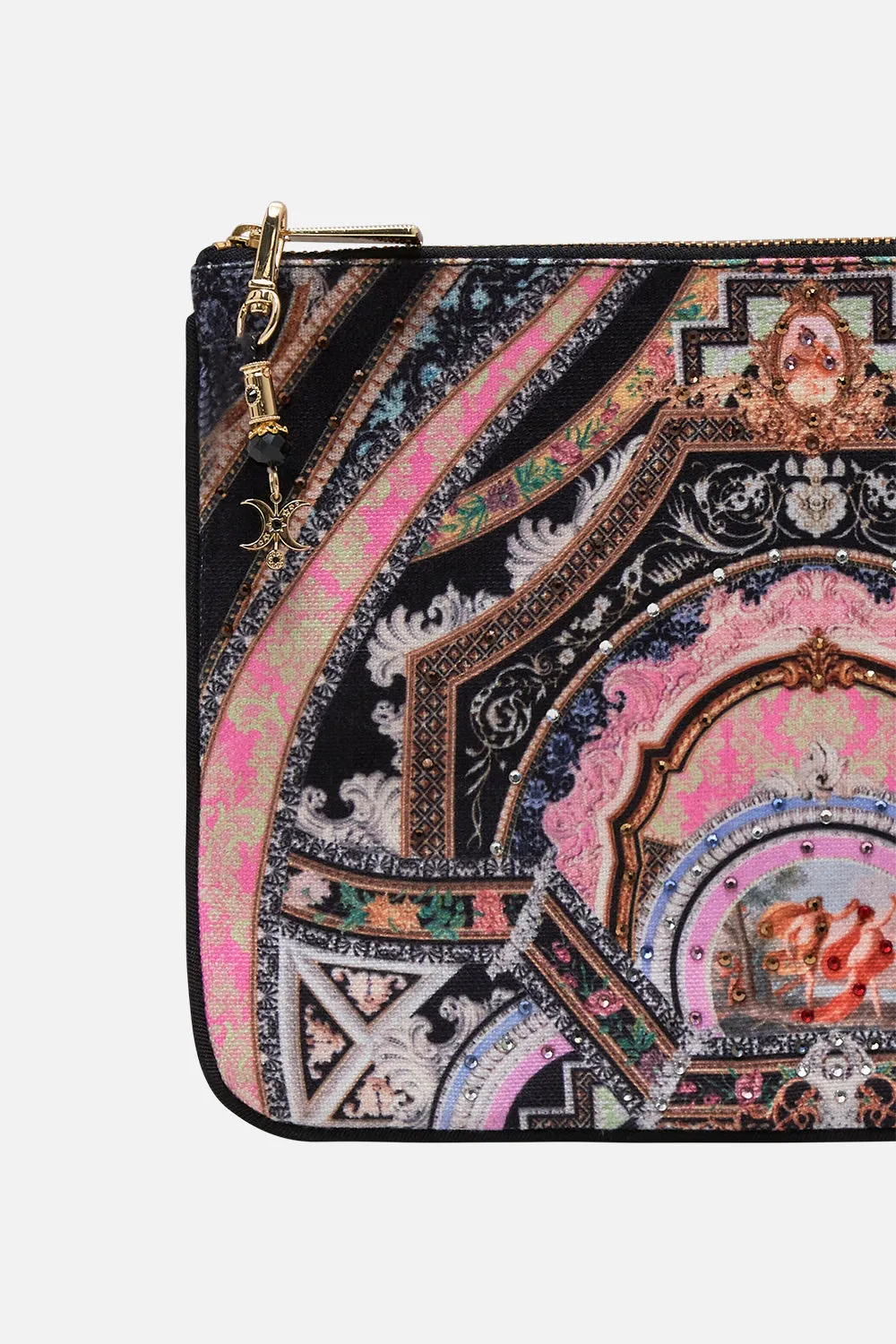 SMALL CANVAS CLUTCH FLORENCE FIELD DAY sold by Camilla product image thumbnail 3