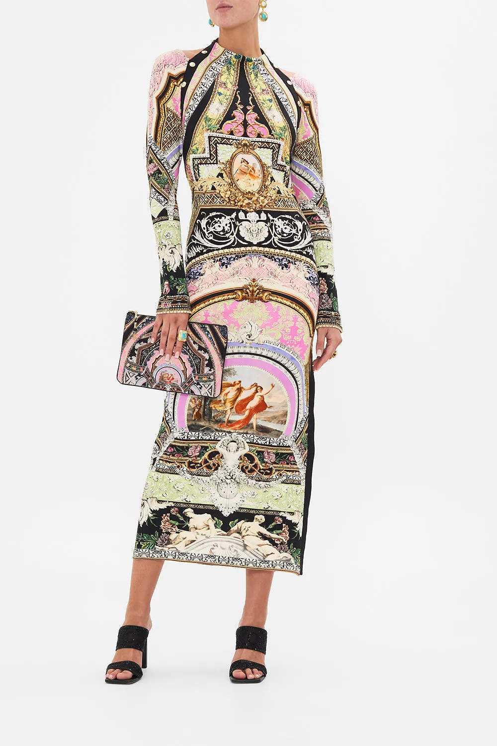 SMALL CANVAS CLUTCH FLORENCE FIELD DAY sold by Camilla product image thumbnail 4