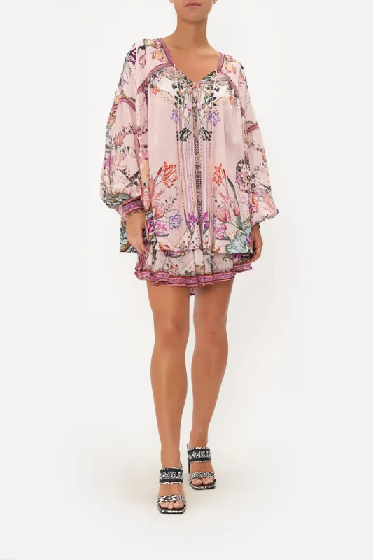 BLOUSON BLOUSE WITH NECK TIE MAD AS A SNAKE sold by Camilla