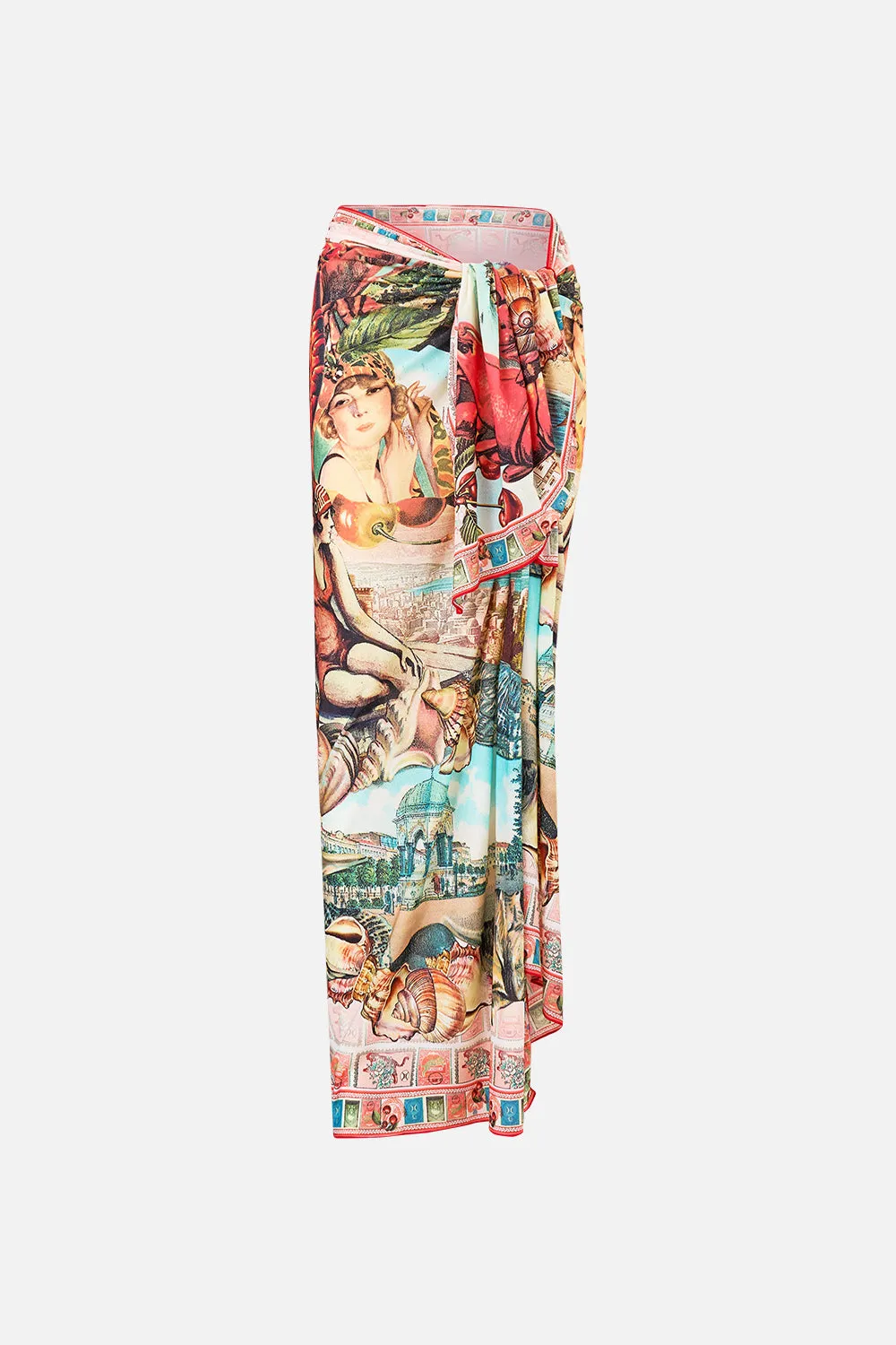 MULTI WEAR LONG SARONG NOTES FROM THE ROAD sold by Camilla product image thumbnail 3