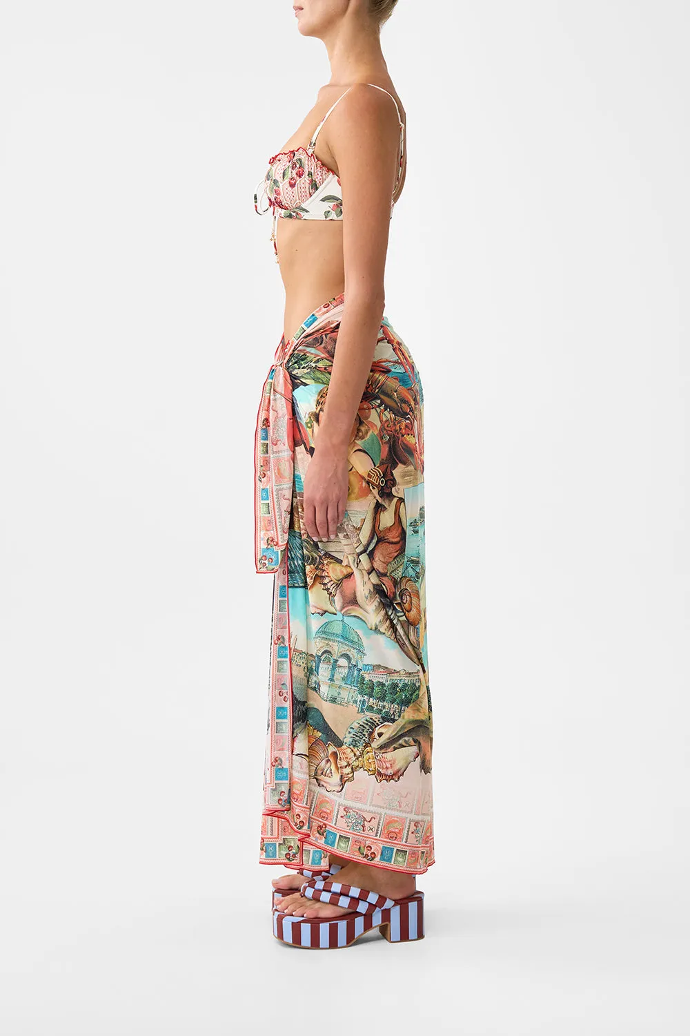 MULTI WEAR LONG SARONG NOTES FROM THE ROAD sold by Camilla product image thumbnail 4