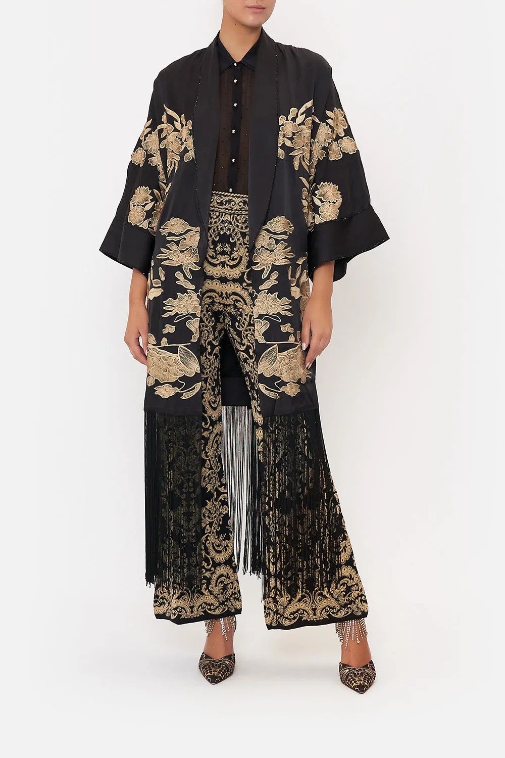 ROBE WITH NARROW COLLAR DANCE WITH DUENDE sold by Camilla