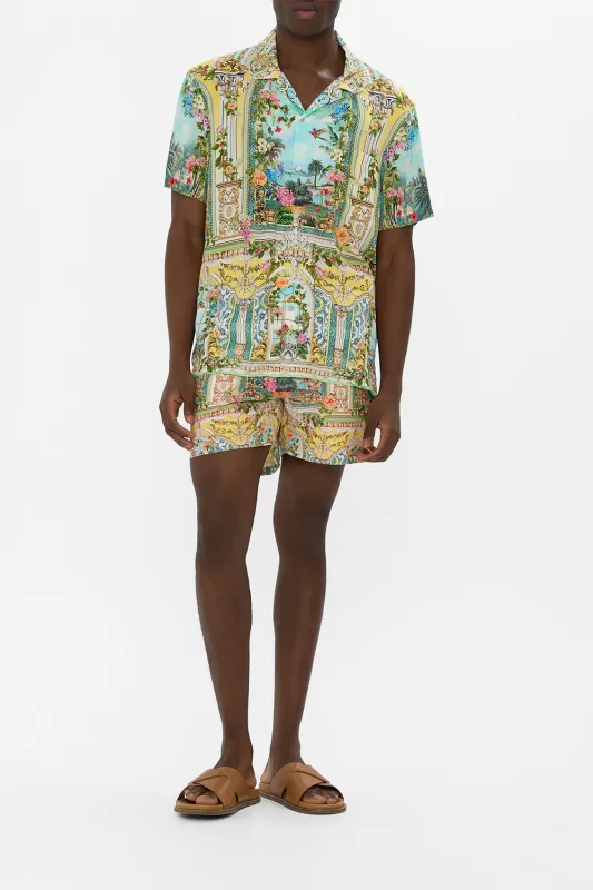 SHORT SLEEVE CAMP COLLARED SHIRT TALES OF TOPKAPI PALACE sold by Camilla