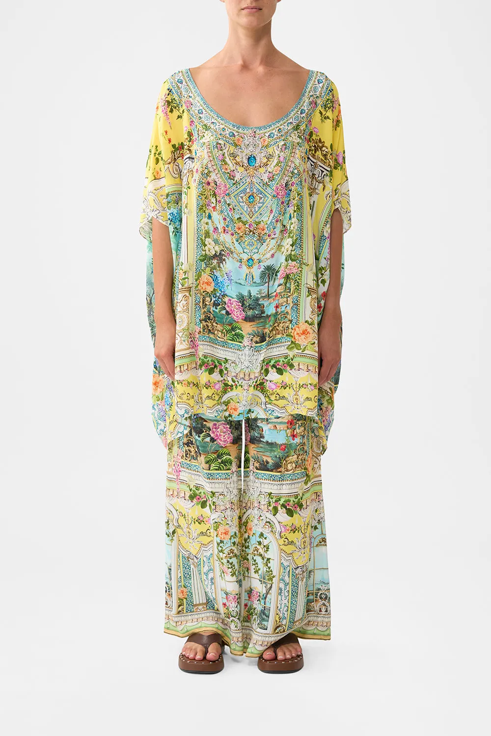 SHORT ROUND NECK KAFTAN TALES OF TOPKAPI PALACE sold by Camilla