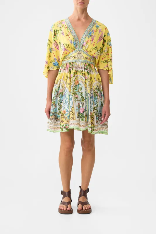 SHORT WAISTED DRESS TALES OF TOPKAPI PALACE sold by Camilla