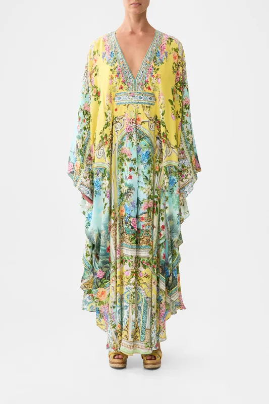 LONG KAFTAN WITH WAIST DETAIL TALES OF TOPKAPI PALACE sold by Camilla