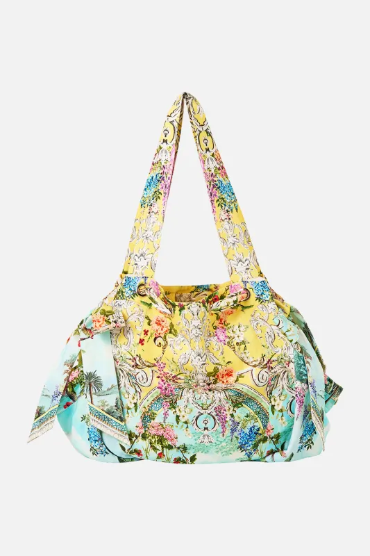 DRAWSTRING BOW BEACH BAG TALES OF TOPKAPI PALACE sold by Camilla