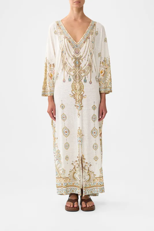 V NECK BATWING KAFTAN OTTOMAN DYNASTY sold by Camilla