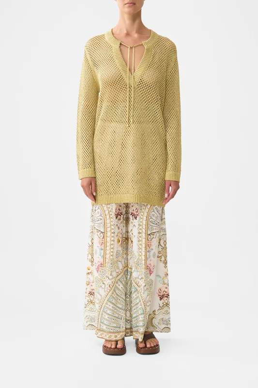 POINTELLE TUNIC OTTOMAN DYNASTY made by Camilla