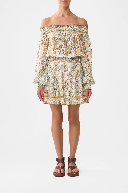 OFF SHOULDER SHORT DRESS OTTOMAN DYNASTY sold by Camilla