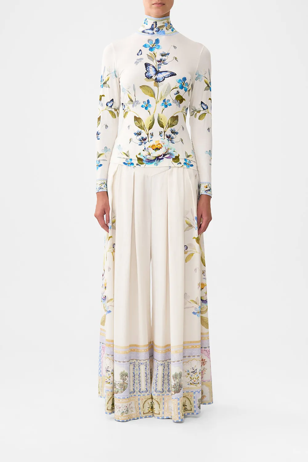 JERSEY TURTLENECK BOTANICAL BALLADS sold by Camilla