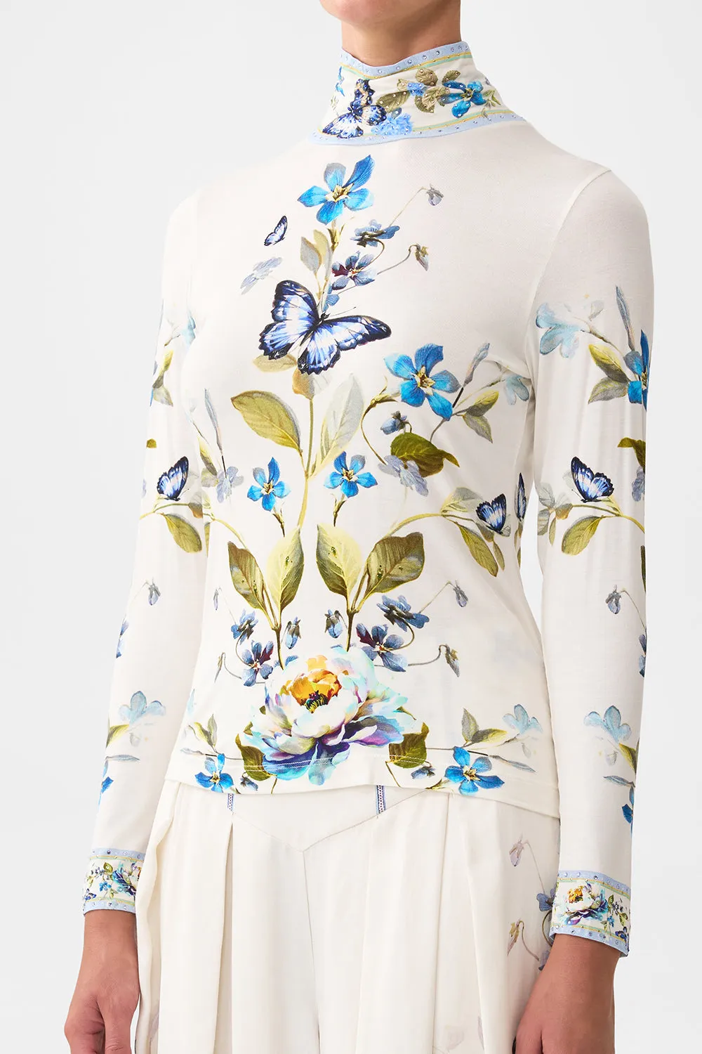 JERSEY TURTLENECK BOTANICAL BALLADS sold by Camilla product image thumbnail 5