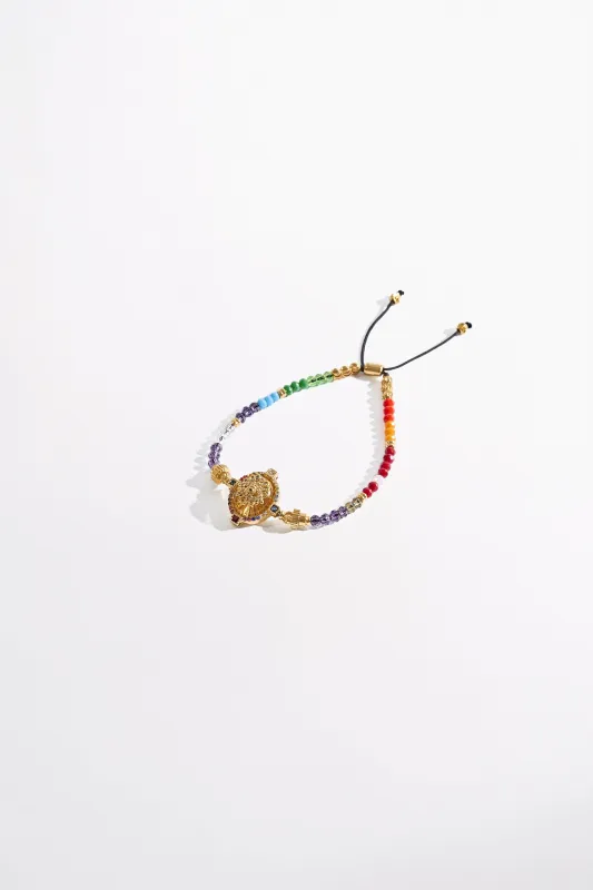 SULTANS, SCRIBES & SHAMANS BEADED BRACELET GOLD made by Camilla