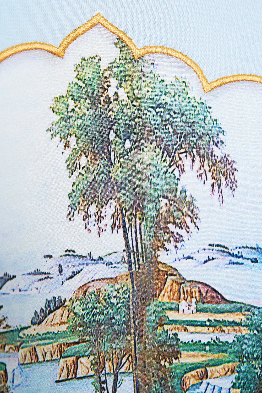 RELAXED HEAVYWEIGHT CREW NECK TEE BOTANICAL BALLADS sold by Camilla product image thumbnail 3