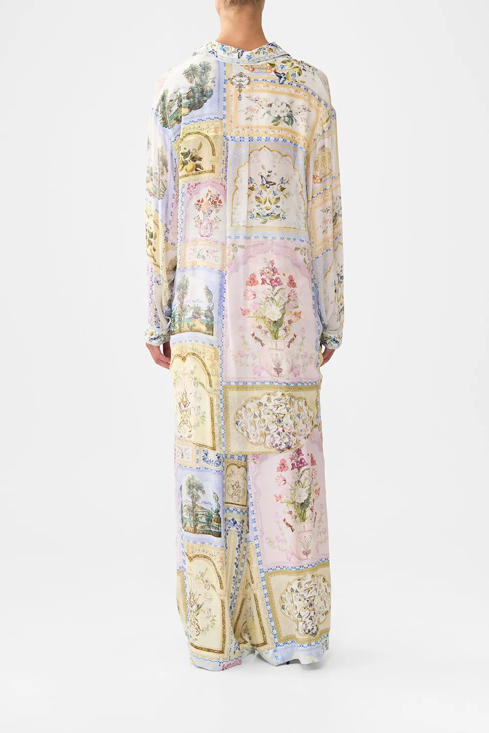 SHIRT TUNIC WITH SIDE BUTTONS BOTANICAL BALLADS sold by Camilla product image thumbnail 2