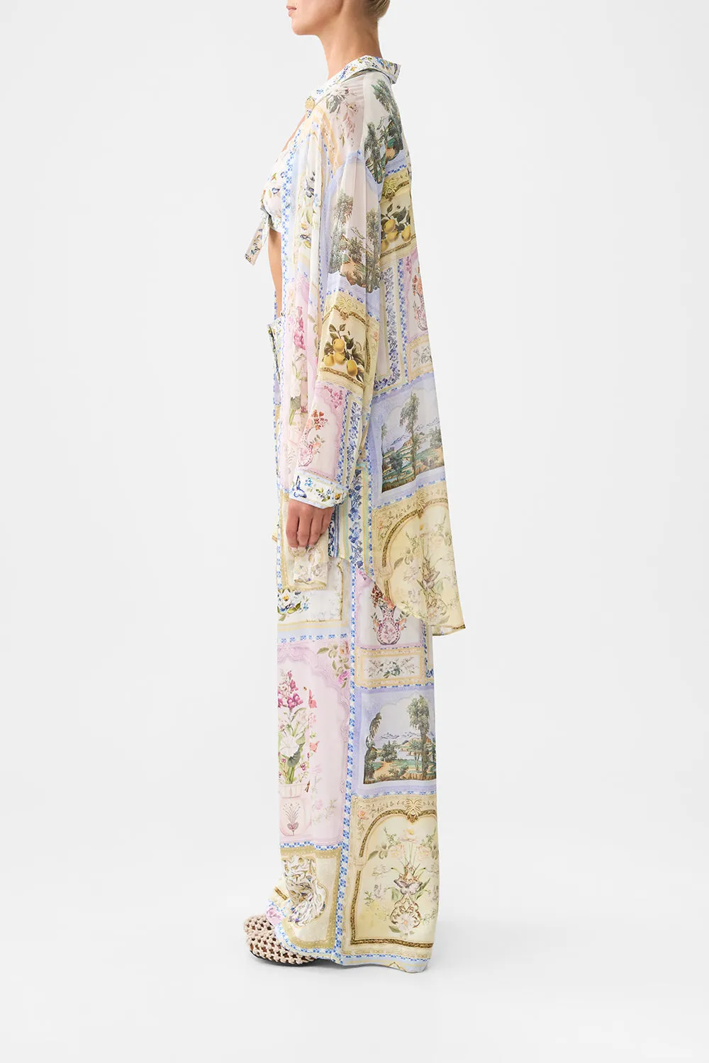 WIDE LEG WAISTED PANT BOTANICAL BALLADS sold by Camilla product image thumbnail 3