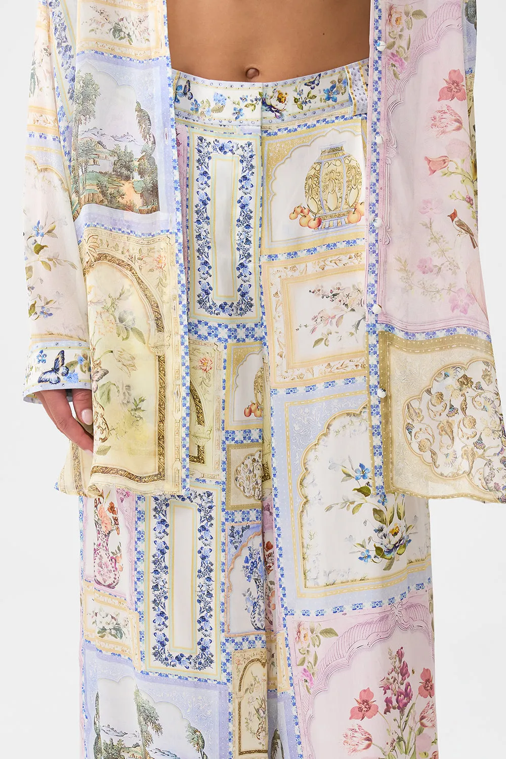 WIDE LEG WAISTED PANT BOTANICAL BALLADS sold by Camilla product image thumbnail 5