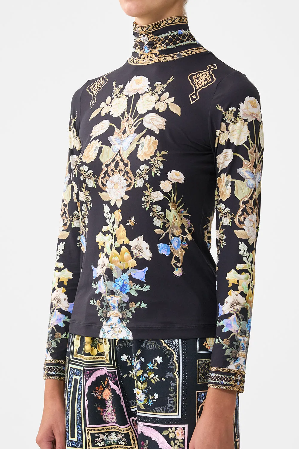 JERSEY TURTLENECK OTTOMAN ELEGANCE sold by Camilla product image thumbnail 5