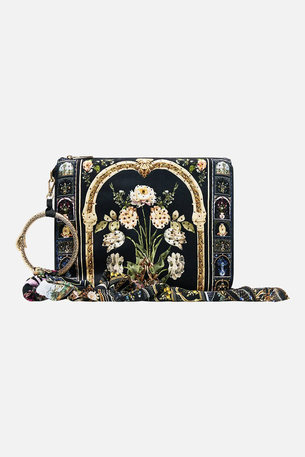 RING SCARF CLUTCH OTTOMAN ELEGANCE sold by Camilla