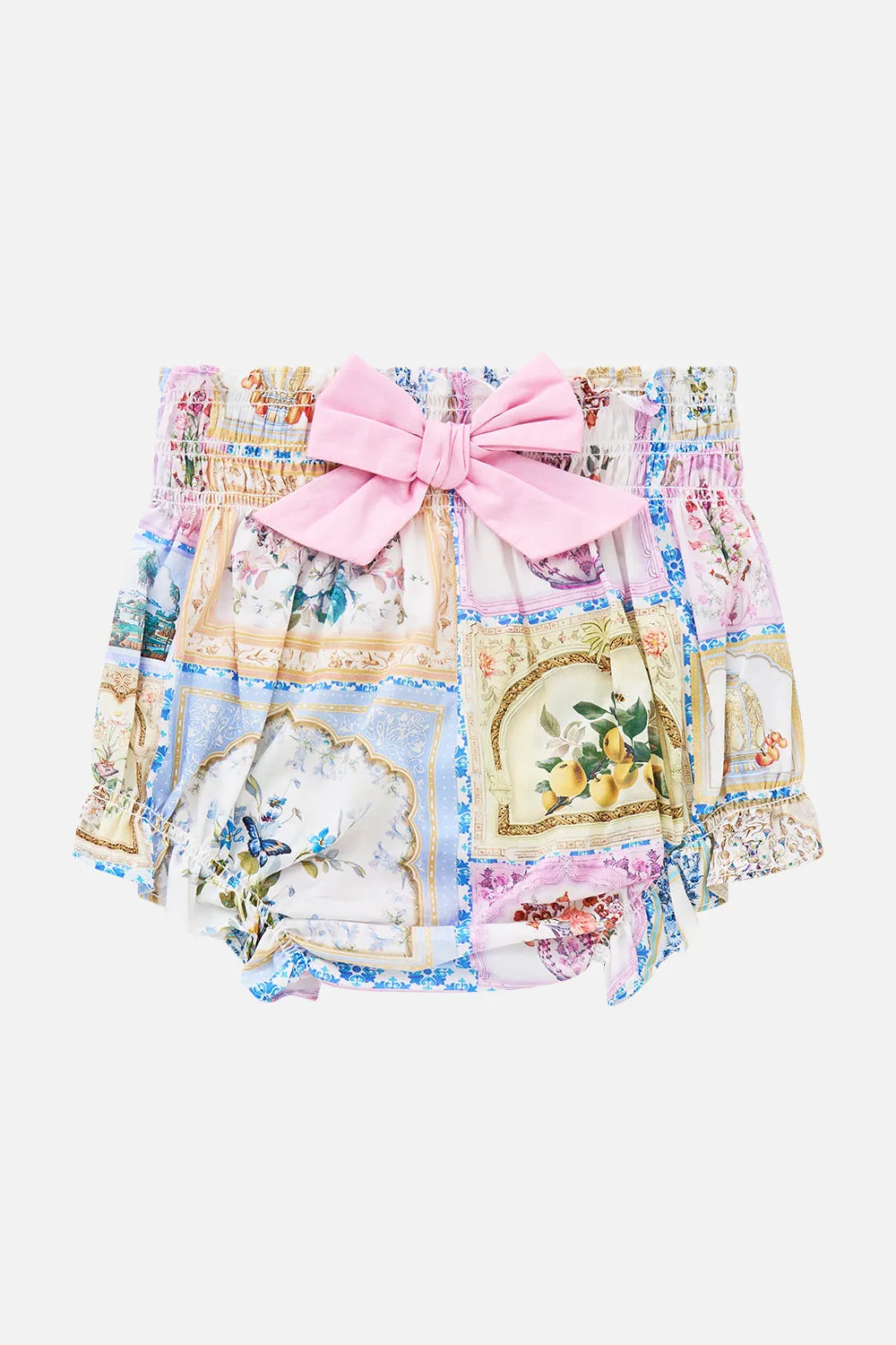 BABIES SHIRRED WAIST BLOOMER WITH BOW BOTANICAL BALLADS sold by Camilla product image thumbnail 2