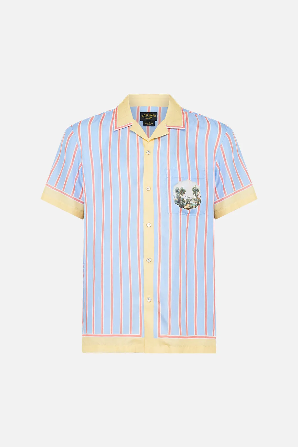 SHORT SLEEVE CAMP COLLARED SHIRT BOTANICAL BALLADS sold by Camilla product image thumbnail 3