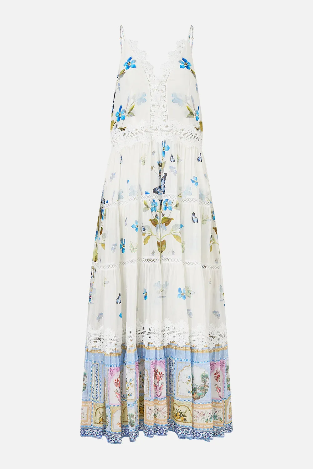 TRAPEZE TIERED DRESS BOTANICAL BALLADS sold by Camilla product image thumbnail 3