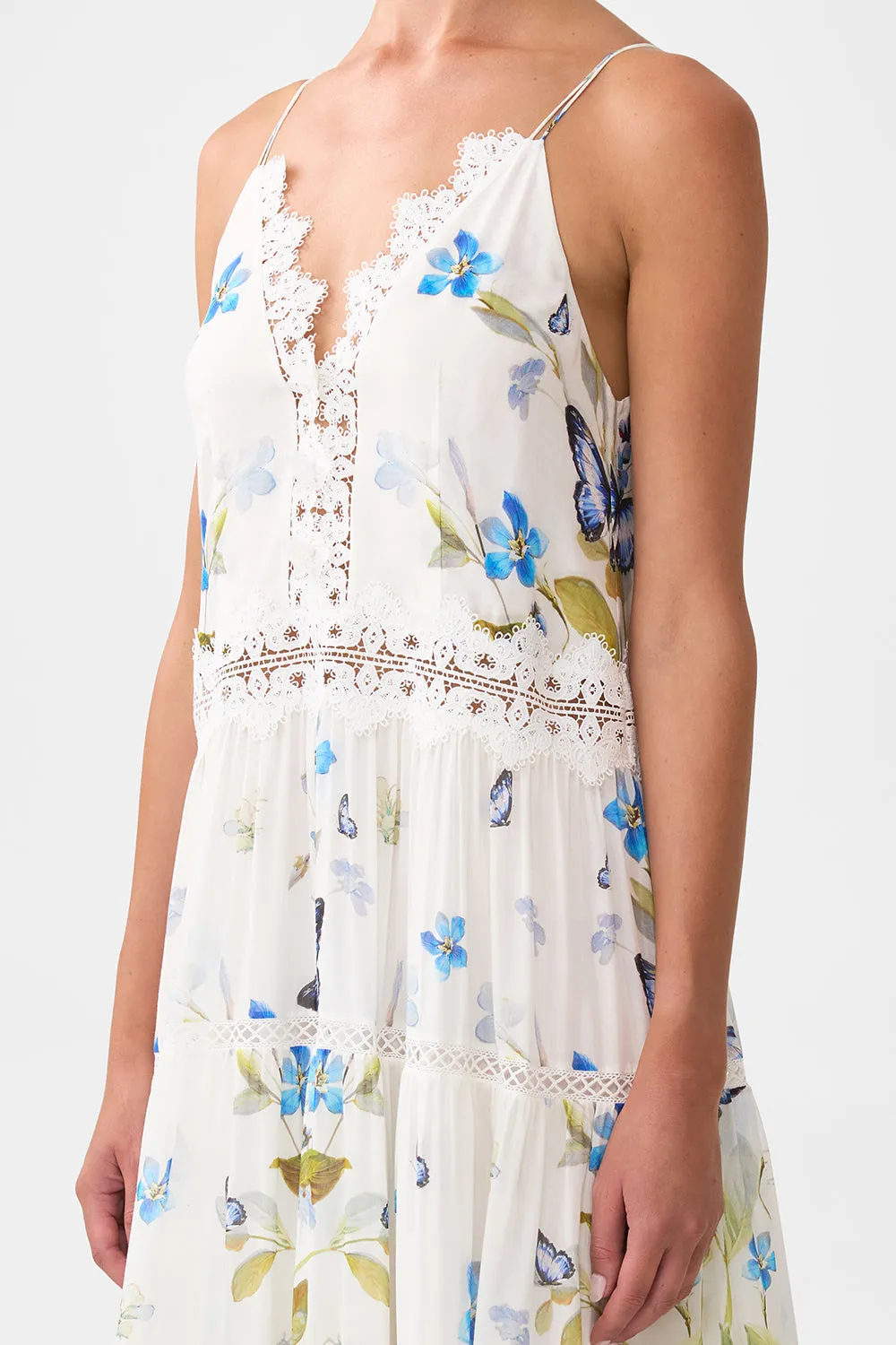 TRAPEZE TIERED DRESS BOTANICAL BALLADS sold by Camilla product image thumbnail 5