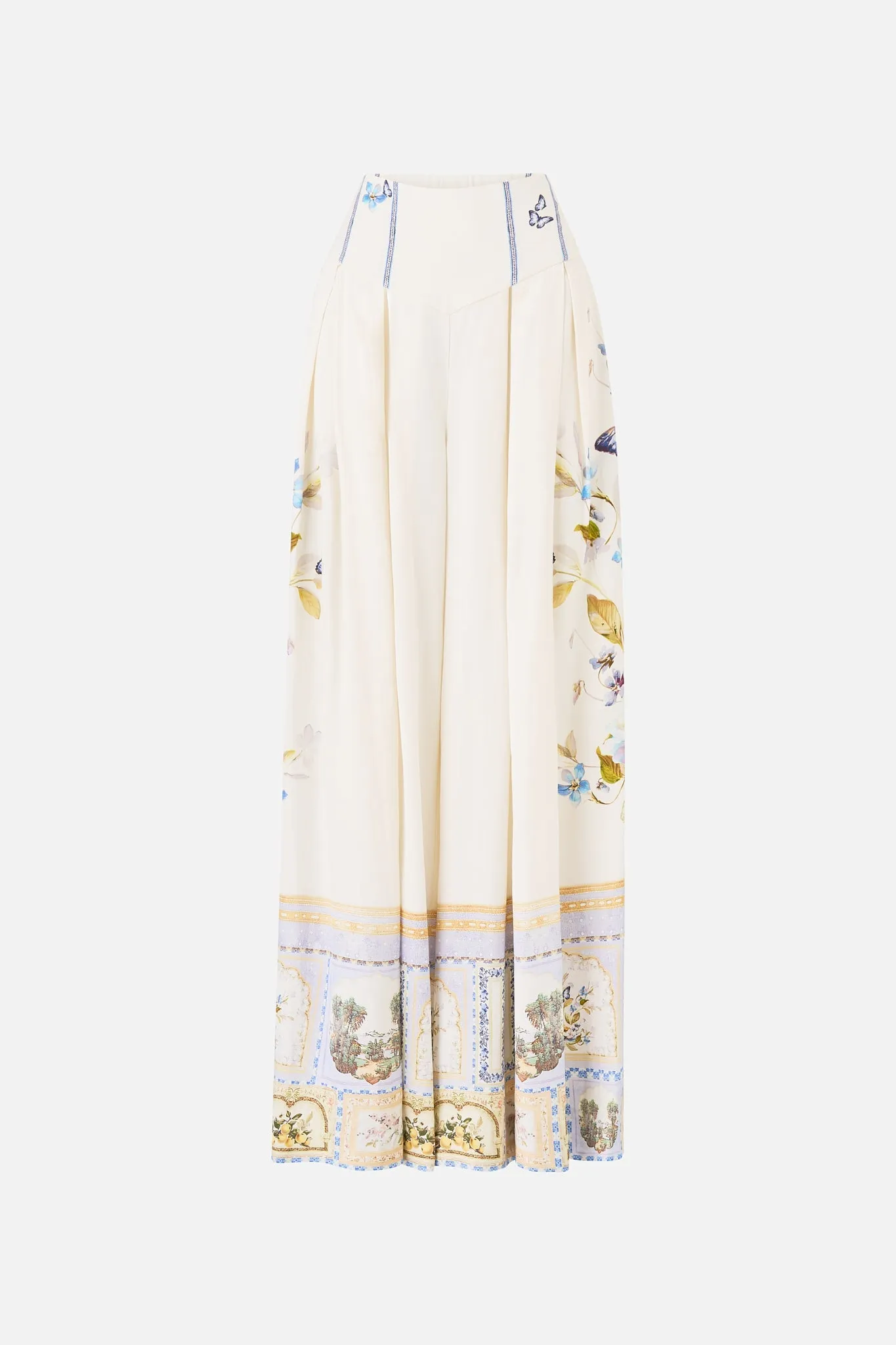 CORSET WAIST WIDE LEG PANT BOTANICAL BALLADS sold by Camilla product image thumbnail 3