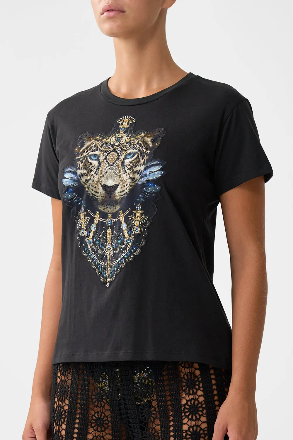 SHORT SLEEVE EASY TEE SONG OF THE SOLSTICE sold by Camilla product image thumbnail 5